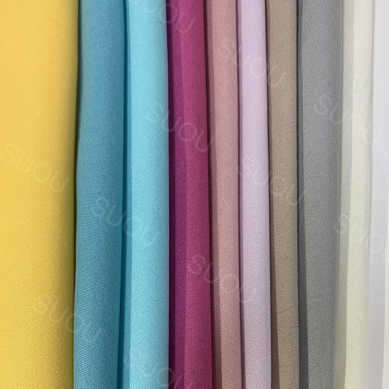 100% POLYESTER MICROFIBER DYED FABRIC 80GSM