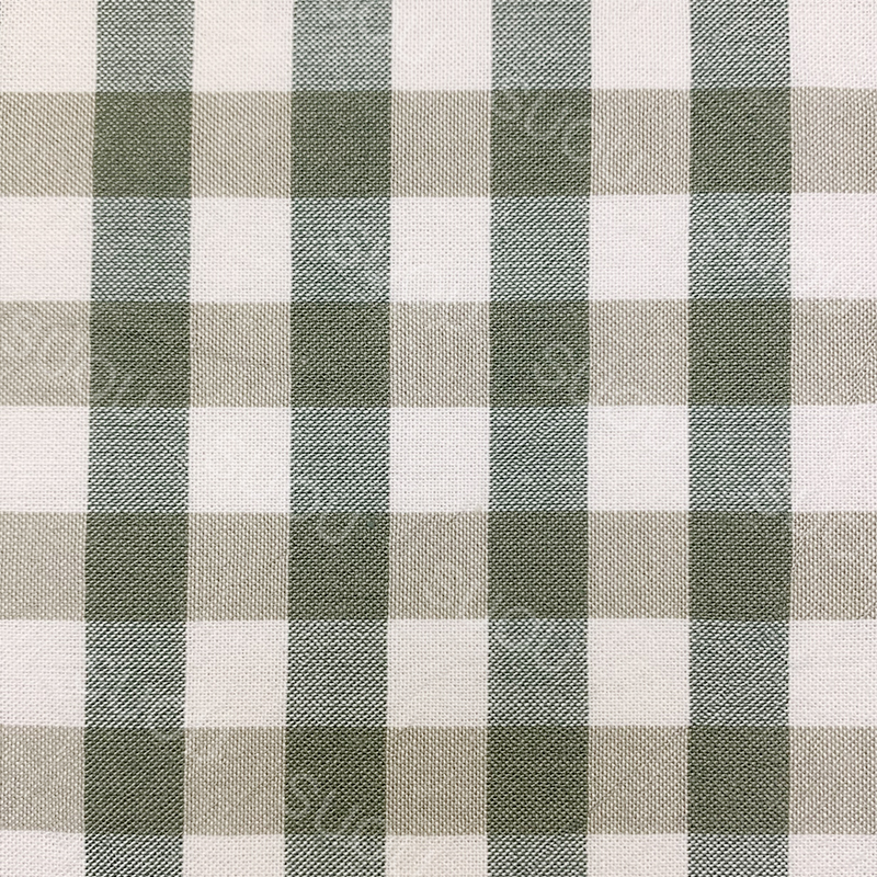 Yarn-Dyed Cotton Fabric, Breathable, Colorful Check Plaid